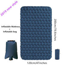 Colchoneta portátil doble para acampar al aire libre, colchón inflable ultraligero, cama de aire, tienda de campaña, almohadilla a prueba de humedad para acampar 2024 - compra barato