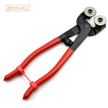 30% Off 8inch  Double Wheels Mosaic Cutting Plier Tile Nipper DIY Hand Tools Diagonal Cutter YG8 Carbide Wheel for glass cutting 2024 - buy cheap