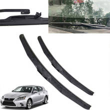 Pair Car Front Hybrid Wiper Blades For Lexus CT 200h CT200h 2011-2020 CT 200 CT200 Windshield Windscreen Window Front Window 2024 - buy cheap