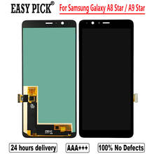 Для Samsung Galaxy A8 Star / A9 Star Lite G6050 G6058 G885F G8850 G8850Z ЖК-дисплей сенсорный экран дигитайзер сборка Замена 2024 - купить недорого