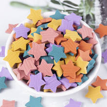 30 peças formato de estrela em resina cabochão com parte traseira lisa imitação de estrela para telefone decoração scrapbooking artesanato acessórios faça você mesmo 18mm 2024 - compre barato