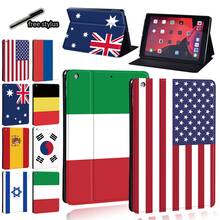 Capa de tablet para apple ipad, ipad 8 5/6/7/ipad pro 11/ipad air 4/2/3/ipad pro/ipad 2/3/4/mini 1/2/3/4/5 capa de couro slim 2024 - compre barato