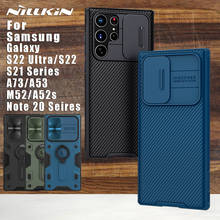 NILLKIN для Samsung Galaxy Note 20 Ultra S20 Ultra Plus A71 A51 5G задняя крышка чехол Защита камеры для Huawei Mate 30 P40 Pro 2024 - купить недорого