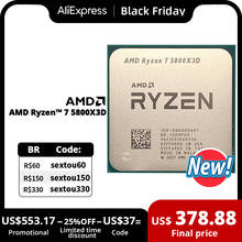 AMD Ryzen 7 5800X3D R7 5800X3D 3.4 GHz 8-Core 16-Thread CPU Processor 7NM L3=96M 100-000000651 Socket AM4 New but without fan 2024 - buy cheap