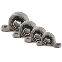 10/2pc Ball Bearing Pillow Block Support KP08 KP000 KP001 KP002 KP004 KP005 Diameter 8/10/12/15/20/25 Bore Mounted Zinc Alloy 2024 - buy cheap