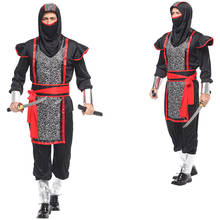 Fantasia ninjas para adultos, traje para festa, para meninos, meninas, vestido de halloween, cosplay de super herói, roupas infantis, presentes de natal 2024 - compre barato