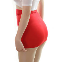 Falda sexy de color sólido para mujer, minifalda transparente a la cadera, para fiesta en club nocturno, estilo coreano, 2020 2024 - compra barato