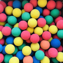 12 шт./лот 5,5 см мяч для ракеток, низкоскоростной резиновый полый шар, тренировочная толщина 5 мм, высокая эластичность, случайный цвет 2024 - купить недорого