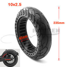 Quality goods 10x2.5 Solid Tire for Electric Scooter Balance Car 10 Inch  Non Pneumatic Solid Tubeless Explosion Proof Tire 2024 - compre barato