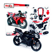 Maisto de alta simulación 1:12 para niños, Honda CBR 1000RR, modelo de motocicleta ensamblada DIY, Kits de juguetes, envío gratis 2024 - compra barato