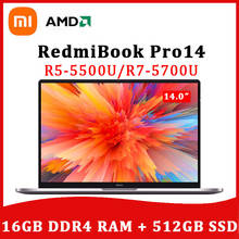 New Xiaomi RedmiBook Pro 14 Laptop AMD Ryzen7 5700U/Ryzen5 5500U 2.5K Super Retain IPS Screen Computer 100%sRGB  Office Notebook 2024 - buy cheap