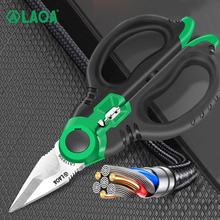 LAOA Electrician Scissors 6" Wire Cutter Crimpper Stainless Wire stripper Cable Cutting  Crimping Tool 2024 - купить недорого
