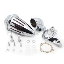 Filtro de admisión de kits de filtro de aire para motocicleta Harley Davidson CV, carburador Delph v-twin cromado, envío gratis 2024 - compra barato