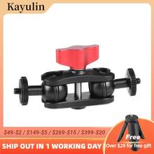 Kayulin-brazo mágico versátil con cabezal de doble bola, montaje de tornillo de rosca de 1/4-20 pulgadas para accesorios de cámara DSLR 2024 - compra barato