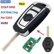 Modified Folding Flip Remote Smart Car Key 315LP MHZ PCF7946 Chip CAS2 for BMW E46 E39 E60 E38 E52 E53 E36 E85 HU92 Uncut Blade 2024 - buy cheap