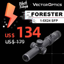 Vector Optics GenII Forester 1-5x24 Riflescope 30mm Center Dot Illuminated Fits AR15 .223 7.62mm Airgun Airsoft Hunting Scope 2024 - buy cheap
