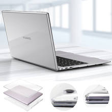 Capa dura de notebook transparente, capa de substituição para huawei matebook x pro 13.9 2019/matebook 13/14/d14/d15/honor magicbook 14/15 2024 - compre barato