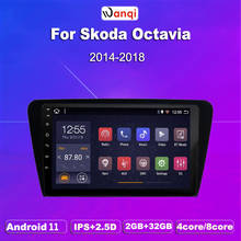 Android 8,1 coche dvd gps reproductor multimedia para SKODA Octavia 2013-2018 A7 dvd del coche de navegación radio de Audio y video jugador 2024 - compra barato