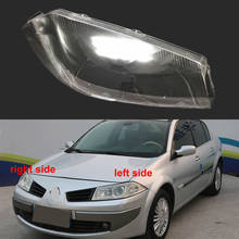 For Renault Megane 2003 2004 2005 Front Headlight Shell Lamp Shade Transparent Cover Glass Headlamp Cover 2024 - compra barato