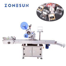 ZONESUN XL-T832 Automatic Sticker Adhesive Plane B Tag Food Paper Book Large Plastic Film Flat Packing Labeling Machine 2024 - buy cheap