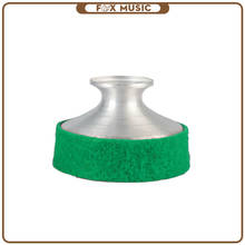 Тренировочный светильник алюминиевый саксофон, бесшумный глушитель для игроков альт-саксофона, зеленый 2024 - купить недорого