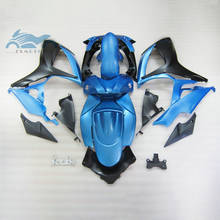 Custom Injection Fairing set for SUZUKI 06 07 K6 GSXR 600 750 sports fairings kit GSXR750 2006 2007 GSXR600 blue black body kits 2024 - buy cheap