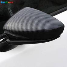 Carbon Fiber Rearview Mirror Cover Trim For Mazda CX30 CX-30 2020 2021 2022 Accessories Car Side Mirrors Frame Covers 2pcs 2024 - buy cheap