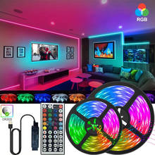 5M/10M LED Strip RGB USB 5050 LED Lights Flexible Ribbon Lights Strip With Remote Control Desktop Holiday Wall Room TV BackLight 2024 - buy cheap