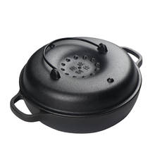 Roasted sweet potato pot home baked   pot barbecue chestnut  stove machine multi-function baking pan cast iron 2024 - buy cheap