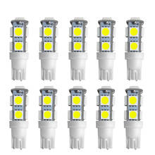 10X White License Plate Lights Trunk Lamp Turn Signal T10 194 192 W5W Auto Car Bulb Parking Lamp Wedge Interior Side Marker Led 2024 - buy cheap