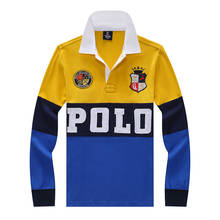 2021 Spring Long Sleeve Polo Shirt Men Brand Tace & Shark Polo Shirts Casual Business Polos Pullovers Tops Tee Shirts 2024 - buy cheap
