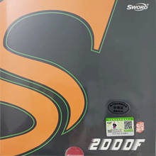 Накладка для настольного тенниса (пинг-понга) Sword 2000F Back-Off Pips-In с губкой 2024 - купить недорого