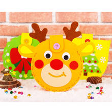 kindergarten lots arts crafts diy toys Puzzle christmas Bag crafts kids educational for children's toys girl/boy christmas gift 2024 - buy cheap
