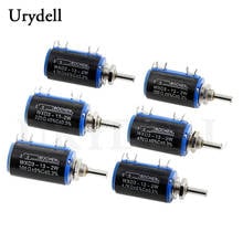 5pcs WXD3-13-2W 100R 200R 220R 470R 680R 1K 2.2K 3.3K 4.7K 5.6K 6.8K 10K Rotary Side Rotary Multiturn Wirewound Potentiometer 2024 - buy cheap