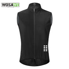 WOSAWE Cycling Vest Keep Dry And Warm Mesh Ciclismo Sleeveless Bike Bicycle Undershirt Jersey Windproof Cycling Clothing Gilet 2024 - купить недорого