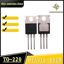 Tiristor bidireccional de 16A, nuevo y original, de BTA316-800B a-220 BTA316-800 a 220 316-800, 10 Uds.-20 Uds. 2024 - compra barato