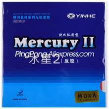 Original YINHE MERCURY 2 Table Tennis Rubber Galaxy Milkyway Mercury-2 Ping Pong Sponge 2024 - buy cheap