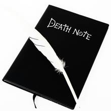 Death Note Book Cosplay Notebook Journal Diary Feather Theme Supplies Anime Notebook Stationery Macaron Notepad 2024 - buy cheap