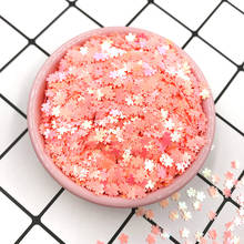 20g 5mm Cherry Blossoms Loose Sequins for Crafts Paillettes DIY Glitter Nail Art Confetti Sewing Accessories Wedding Decoration 2024 - buy cheap