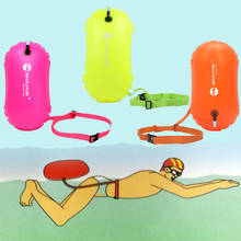 3 цвета, плавающий поплавок для плавания, буй, воздушная сухая сумка для плавания, тренировочная, защитная, надувная Сумка для флотации 2024 - купить недорого