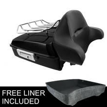 Motorcycle Chopped Trunk Luggage Rack Backrest For Harley Touring Tour Pak FLHR FLHX FLTR 2014-2022 2024 - buy cheap