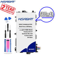 New Arrival [ HSABAT ] 5800mAh SP3770E1H Replacement Battery for Samsung Galaxy Note 8.0 N5100 N5120 N5110 GT-N5100 GT-N5110 2024 - buy cheap