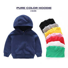 2022 New Spring Autumn Baby Boys Girls Clothes Cotton Hooded Sweatshirt Children's Kids Casual Sportswear Infant Clothing 2-10Y 2024 - buy cheap