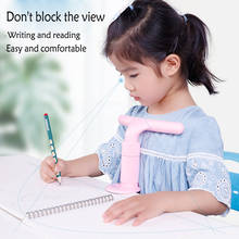 Crianças sentado postura corrector ajustável anti-miopia sentado suporte cinta leitura escrita papelaria conjunto marcador ferramentas 2024 - compre barato