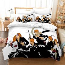 Home Textile Anime BLEACH Cartoon 3d Bedding Set Duvet Cover Set Pillowcase Europe/Australia/USA Single Double Queen King Size 2024 - buy cheap