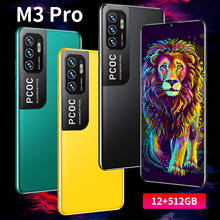 2022 M3Pro Smartphone Global Cellphones 6.72 Inch Android 10.0 Mobilephones 12GB+512GB Celular 3G 4G 5G Unlock Cell Phones 2024 - buy cheap