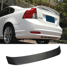 Car Trunk Spoiler Carbon Fiber FPR Auto Rear Trunk Wing Refit Accessories Spoiler For Volvo S40 2004 - 2012 2024 - buy cheap