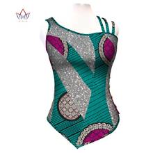 Women's clothing with free shipping Ankara Africa plus size female clothing sleeveless Africa Style Tops Lady Clothes Wy8511 2024 - buy cheap