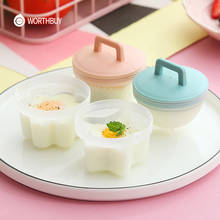 Molde de plástico para hervir huevos para niños, con pincel utensilio de cocina, 4 unids/set 2024 - compra barato