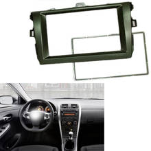 2DIN Car dash Radio Fascia for Toyota Corolla Autostereo Adapter CD Trim Panel Plate Fascia Frame In Dash Mount Kit 2024 - buy cheap